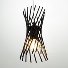 Светильник BayerLux 2114/1BK E27 40 Вт черный 15×15×100 см - фото 3784238