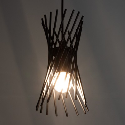 Светильник BayerLux 2114/1BK E27 40 Вт черный 15×15×100 см