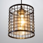 Светильник BayerLux 2115/1BK E27 40 Вт черный 20×20×100 см - фото 42624085