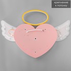 Люстра с ПДУ "Сердце ангела" LED 90Вт 3000-6000К розовый 61х43х5,5 см BayerLux - Фото 11