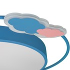 Люстра с ПДУ "Дуэт" LED 90Вт 3000-6000К синий 50х54х5,5 см BayerLux 7503258 - фото 14059043