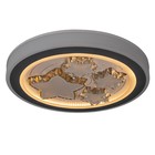 Люстра с ПДУ «Звездный» LED 160 Вт 3000-6000К серо-белый 52×52×8.5 см BayerLux - Фото 3