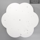 Люстра с ПДУ «Гранде» LED 60 Вт 3000-6000К белый 50×50×9 см BayerLux - фото 5033360