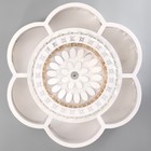 Люстра с ПДУ «Гранде» LED 60 Вт 3000-6000К белый 50×50×9 см BayerLux - фото 5033357