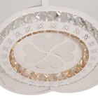 Люстра с ПДУ «Гранде» LED 160 Вт 3000-6000К белый 50×50×9 см BayerLux - фото 4368626