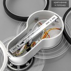 Люстра с ПДУ «Монро» 5хLED 100 Вт 3000-6000К черно-белый 60×42 см BayerLux - фото 5033371