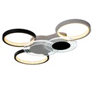 Люстра с ПДУ «Монро» 5хLED 100 Вт 3000-6000К черно-белый 60×42 см BayerLux - фото 5033363