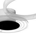 Люстра с ПДУ «Монро» 5хLED 100 Вт 3000-6000К черно-белый 60×42 см BayerLux - фото 5033367