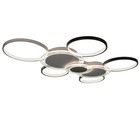 Люстра с ПДУ "Мноро" 8хLED 250Вт 3000-6000К черно-белый 114х76 см BayerLux 7503268