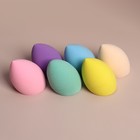 Спонж для макияжа в футляре «Капля», 6,5 × 4,4 см, увеличивается при намокании, цвет МИКС - фото 24650552