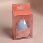 Спонж для макияжа в футляре «Капля», 6,5 × 4,4 см, увеличивается при намокании, цвет МИКС - фото 24650553