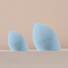 Спонж для макияжа в футляре «Капля», 6,5 × 4,4 см, увеличивается при намокании, цвет МИКС - фото 24650547