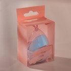 Спонж для макияжа в футляре «Капля», 6,5 × 4,4 см, увеличивается при намокании, цвет МИКС - фото 24650549