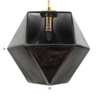 Светильник BayerLux "Кристи" G9 черный 20х20х22-122 см - Фото 7