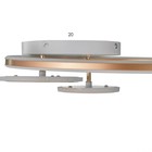 Люстра с ПДУ "Ринго" 3хLED 50Вт 3000-6000К золото 45х40х7 см BayerLux 7562824