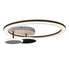 Люстра с ПДУ "Ринго" 3хLED 50Вт 3000-6000К черный 45х40х7 см BayerLux 7562825 - фото 14059234