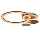 Люстра с ПДУ «Ринго» 4хLED 100 Вт 3000-6000К золото 60×50×10.5 см - фото 4368653