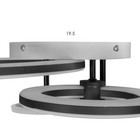 Люстра с ПДУ "Ринго" 4хLED 100Вт 3000-6000К черный 60х50х10,5 см BayerLux 7562827