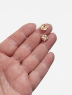 Пуговицы на ножке, металлические, d=11 мм, набор 5 шт., цвет золотой - Фото 3