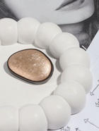 Пуговица металлическая на ножке, декоративная, 30×42 мм, цвет золотой - Фото 3