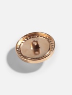 Пуговица металлическая на ножке, декоративная, d=25 мм, цвет жемчужный - Фото 4