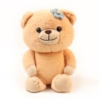 Мягкая игрушка «Медведь с цветком», цвета МИКС - фото 318944023