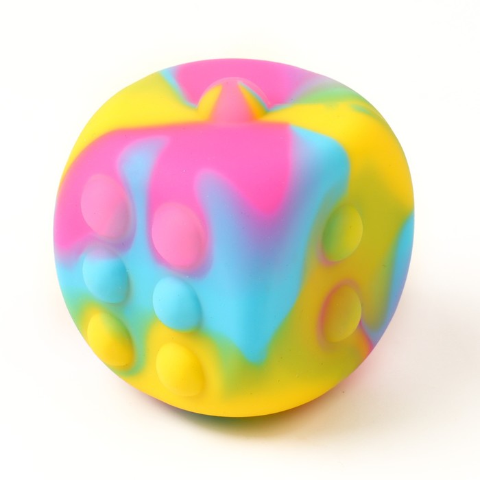 Мялка «Кубик», цвета МИКС - Фото 1