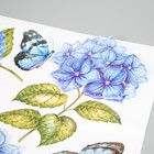 Наклейка интерьерная 3D «Гортензии», 50×35 см - фото 61547549