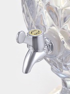 Диспенсер для напитков «Сияние», 3 л, 17×48 см, стекло, перламутровый - Фото 4