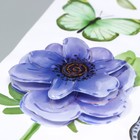 Наклейка пластик интерьерная 3D "Анемоны" 50х35 см - фото 804908816