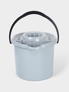 Ведро с отжимом МОП Etna, 9 л, 29×28×23.5 см, серое - Фото 1