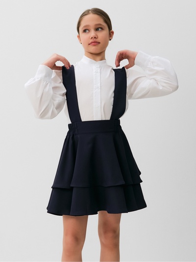 Сарафан для девочки MINAKU, синий, рост 146 см