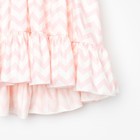 Платье для девочки KAFTAN «Зигзаг», размер 30 (98-104), цвет белый/розовый - Фото 12
