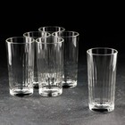Набор высоких стеклянных стаканов «Отражение», 230 мл, 6 шт - Фото 1