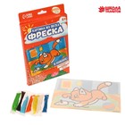 Фреска и картина из пластилина «Новый год!», набор для творчества 9084085