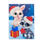 Фреска и картина из пластилина «Новый год!», набор для творчества 9084085