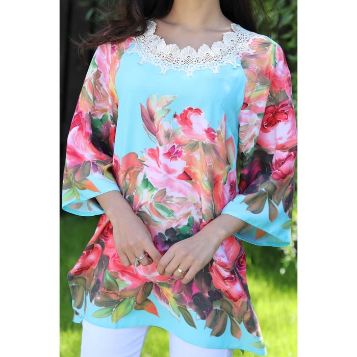 Блуза, размер 56 55089