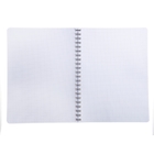 Тетрадь А4 80л клетка, на гребне "Бабочки" обложка картонная, выборочно блестки - Фото 2