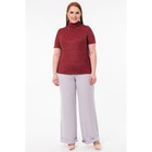 Водолазка женская Wisell, размер 52, цвет красный - Фото 2