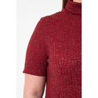 Водолазка женская Wisell, размер 52, цвет красный - Фото 3