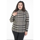 Водолазка женская Wisell, размер 54, цвет серо-чёрный - Фото 1