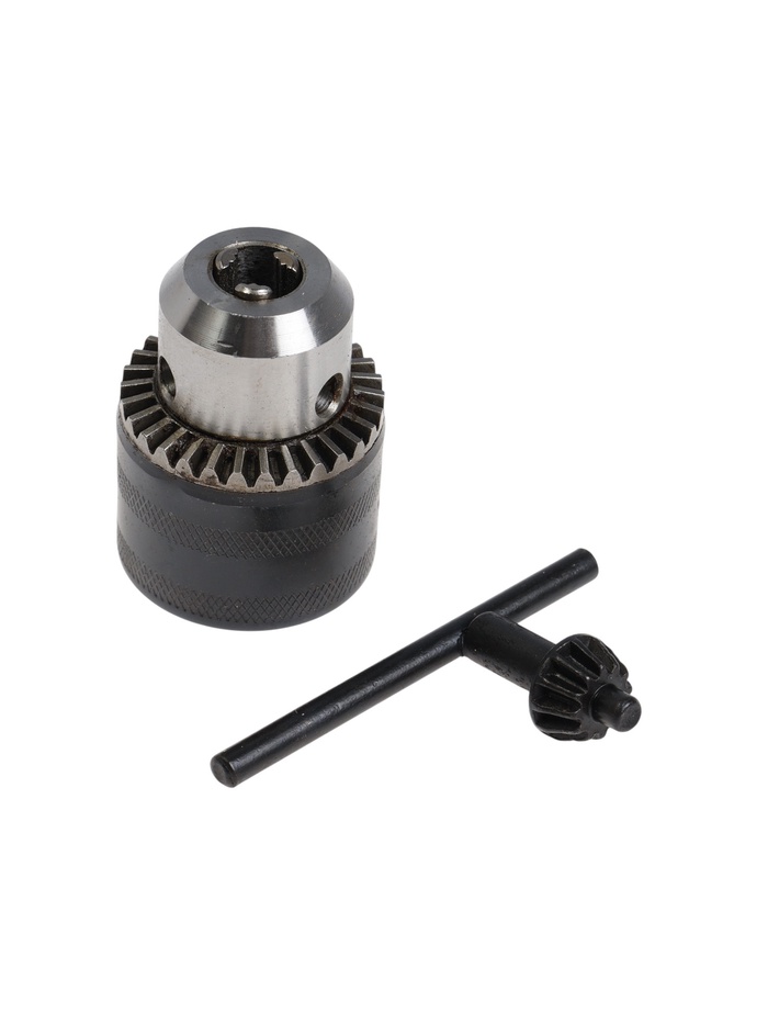 УЦЕНКА Патрон для дрели ТУНДРА, М12×1.25, 1.5 - 13 мм + переходник на SDS-plus - Фото 1