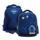 Рюкзак каркасный Kite Education Cyber, 35 х 26 х 13,5 см, синий - фото 9828301
