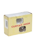 УЦЕНКА Крючок для штор KS008, однорожковый, цвет хром - Фото 8