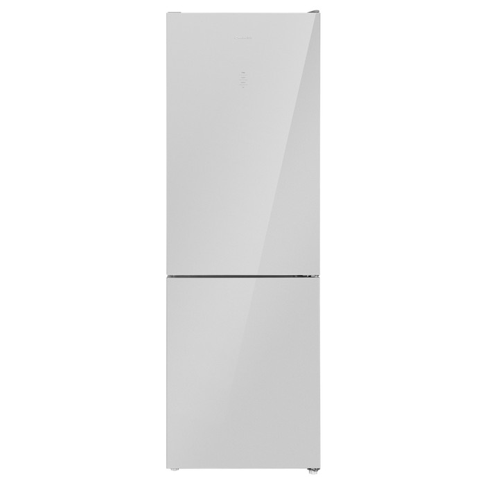 Холодильник MAUNFELD MFF185NFS, двухкамерный, класс А+, 340 л, Full No Frost, серебристый - Фото 1
