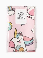 Полотенце Этель «Единорог», 40×73 см, 100% хлопок, саржа 190 г/м² - фото 41305273