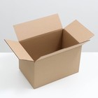 Коробка складная, бурая, 39 х 25 х 25 см - фото 290777490