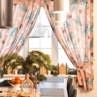 Комплект штор для кухни с подхватами «Этель» Fir branches, 2 шт., бежевые, 145×180 см - Фото 2