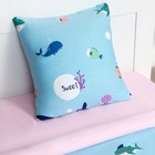Постельное бельё 1.5сп LoveLife «Подводный мир» 143х215 см, 150х214 см, 70х70 см-1 шт, 125г/м2 сатин - Фото 2