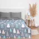 Покрывало LoveLife Евро макси «Елочки» 240×210 ±5 см, микрофайбер - Фото 2